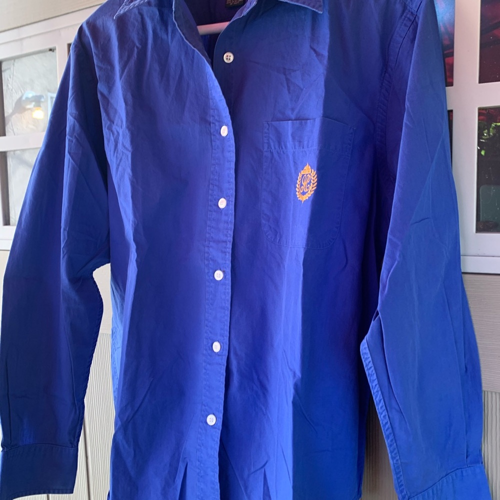 Hunt Club Blue Button Down Shirt